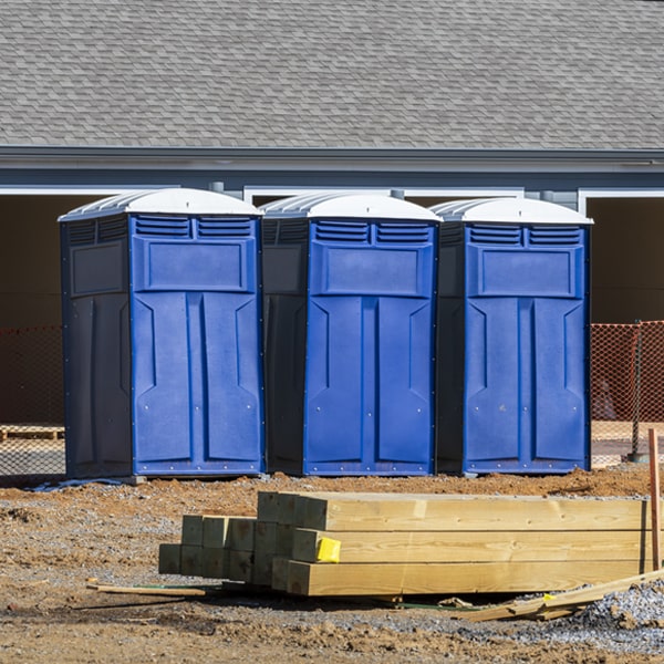 how do i determine the correct number of porta potties necessary for my event in Westphalia IN